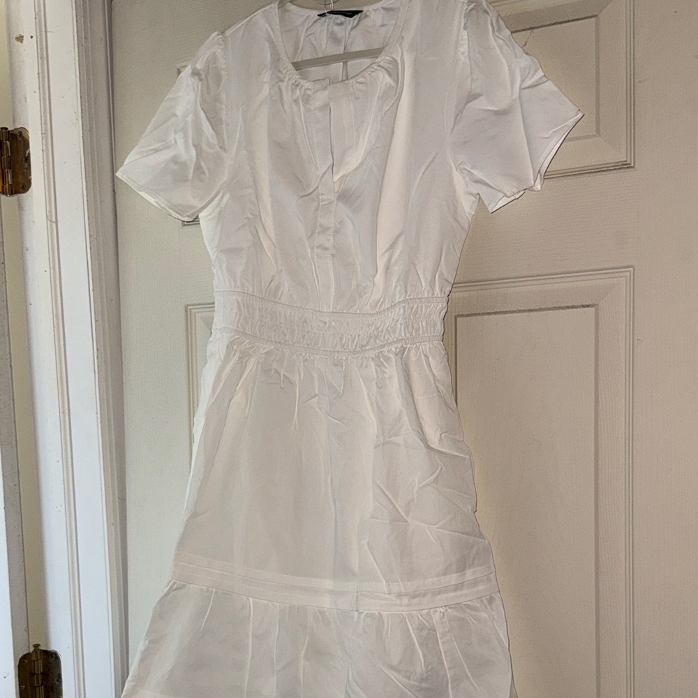 Chic White Mini Dress for Women - Picture 6 of 6